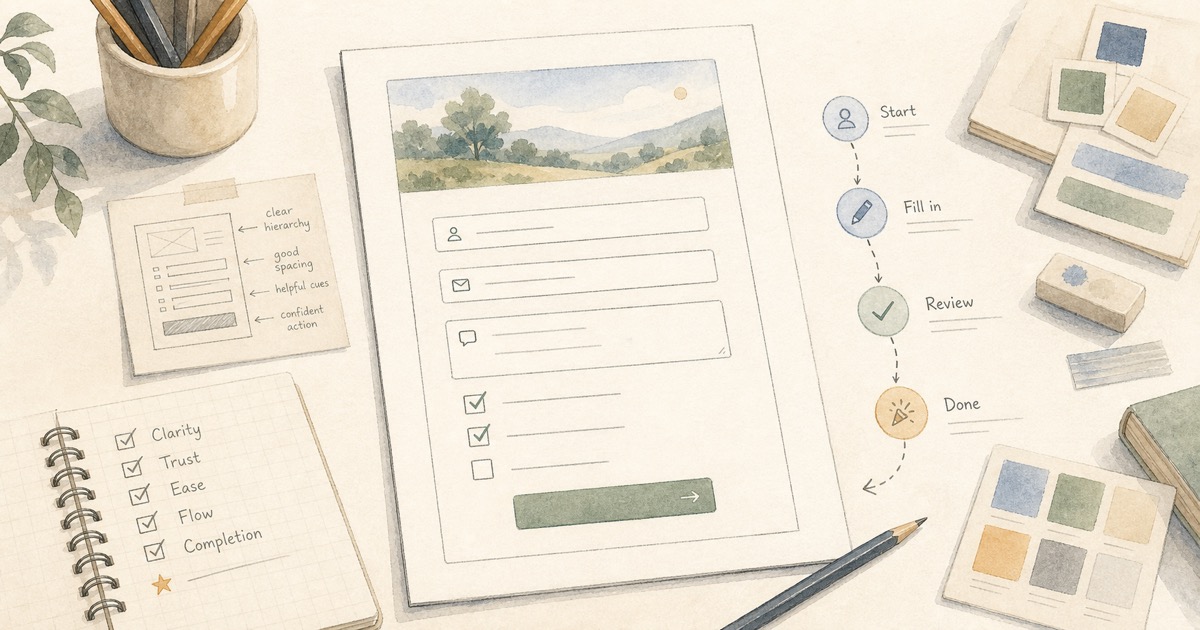 Beautiful Forms Convert Better: Why Form Design Matters