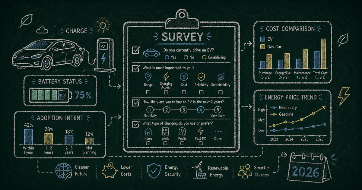 6 Best EV & Energy Survey Templates for 2026