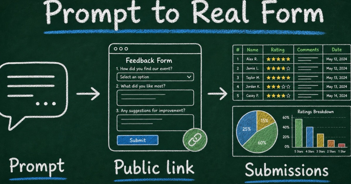 Can ChatGPT Create a Real Online Form?