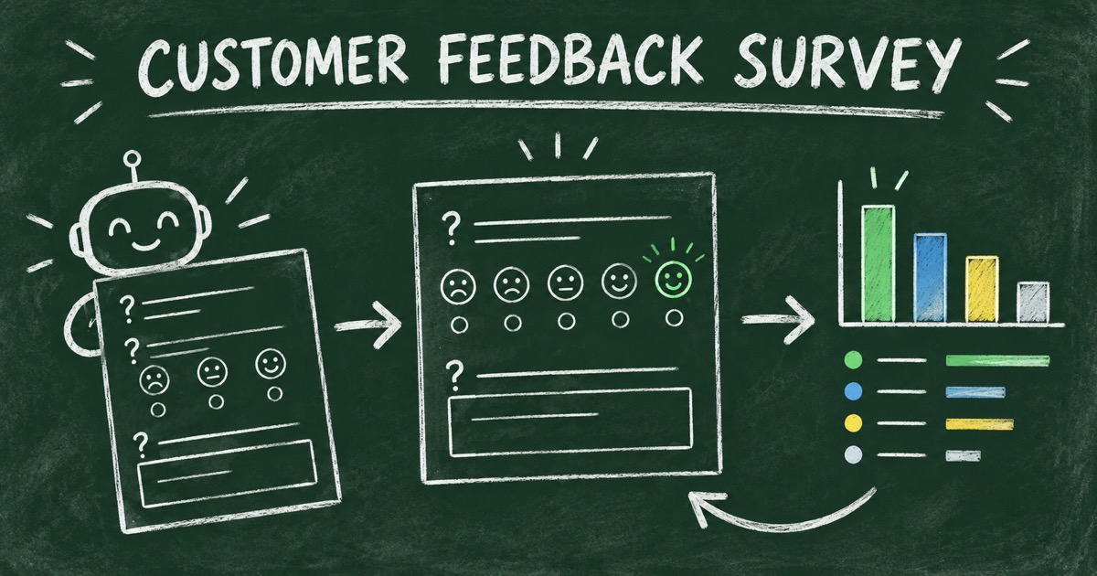 How to Create a Customer Feedback Survey with AI