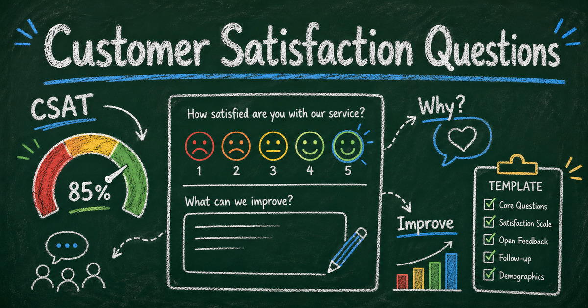 Customer Satisfaction Survey Questions: Examples and Templates