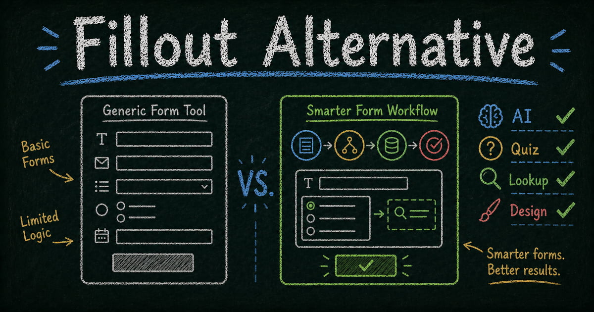 FormHug vs Fillout (2026): The Best Free Fillout Alternative