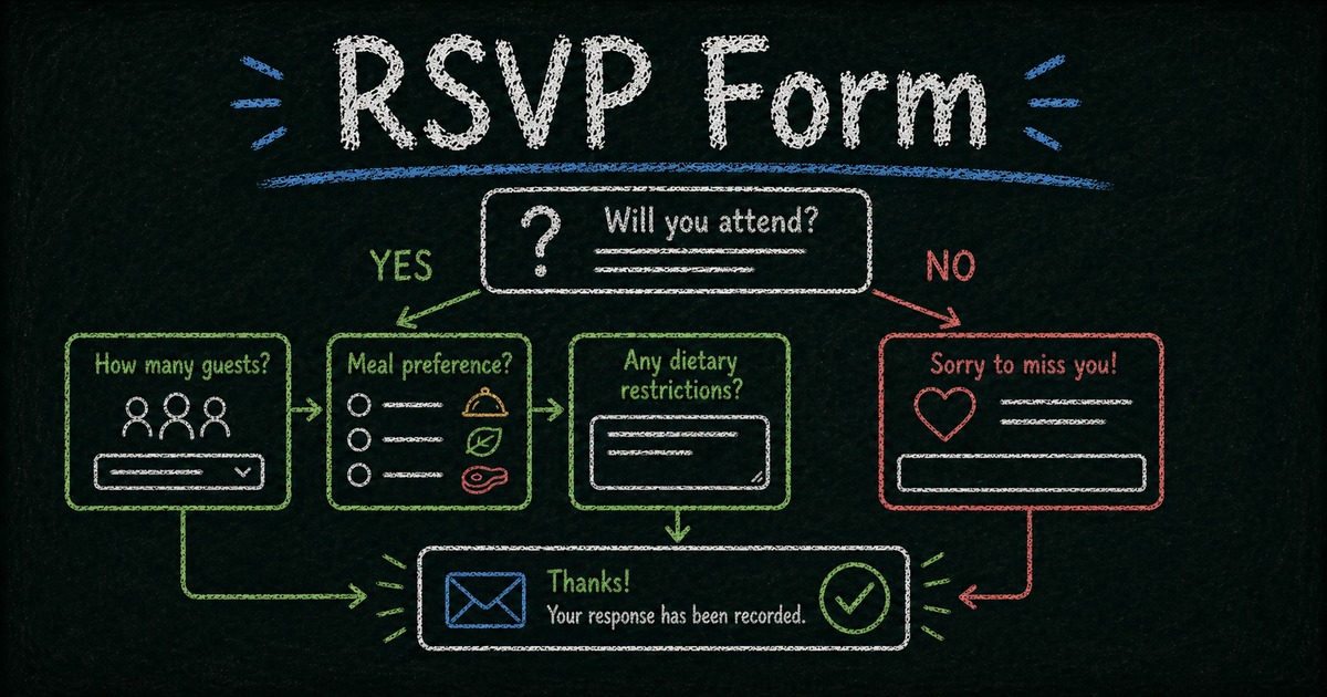 How to Create an RSVP Form for Any Event (Free Template Included)