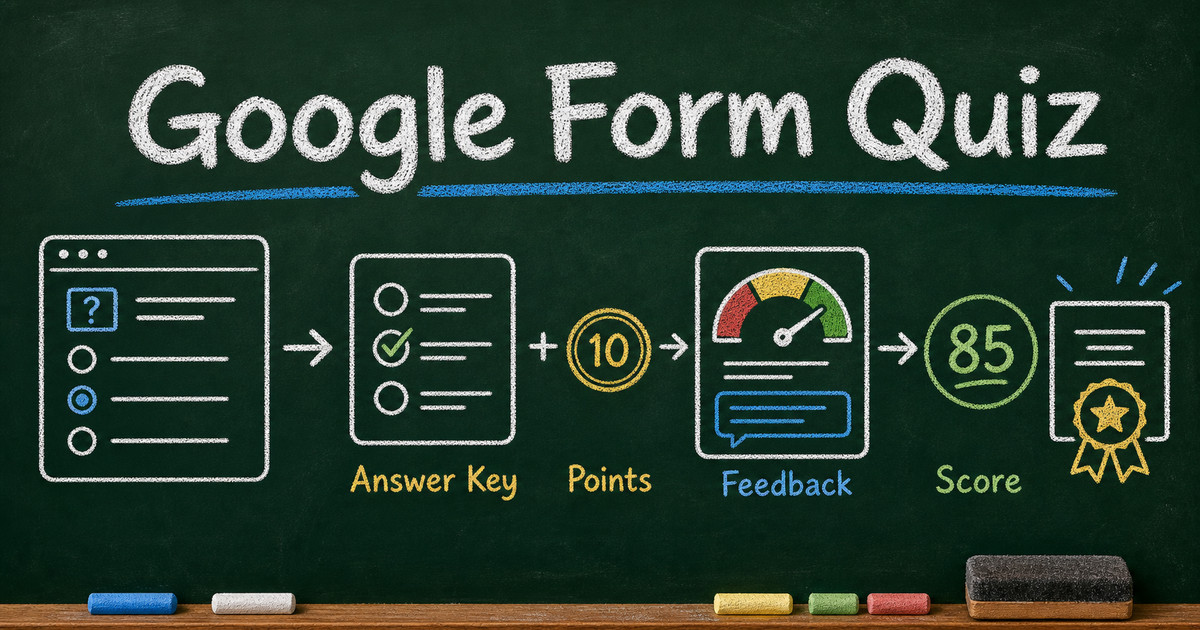How to Make a Google Form Quiz: Points, Answers, Feedback, and Better Quiz Experiences