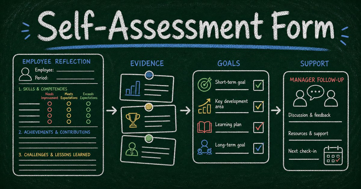 How to Create a Self-Assessment Form That Employees Actually Fill Out