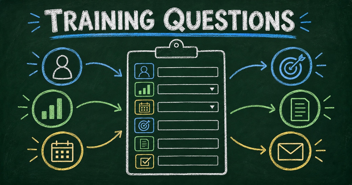 Training Registration Form Questions: What to Ask
